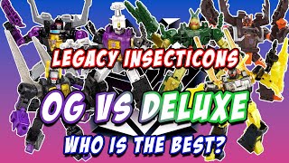 Transformers Legacy Insecticons - OG Vs Deluxe - Who Are The Best!? Impressions & Review