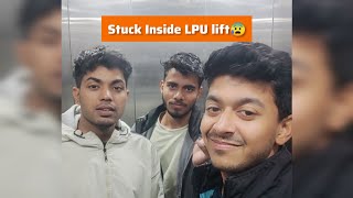 Stuck inside lift in LPU | Viral Video Slugger Boys #lpu