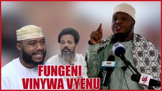 SH.MZIWANDA"-FUNGENI VINYWA VYENU"JUA NINI UNASEMA NA MBELE YA NANI"KUMTUKANA MTU NI KOSA LA JINAI