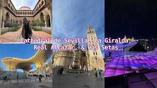 Spain 2022 | SEVILLE - Cathedral De Sevilla, La Giralda, Real Alcazar, & Las Setas