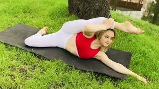 gymnastic splits exercises  STRETCH LEGS 1