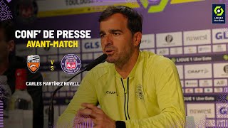 #FCLTFC "On veut finir le plus haut possible", la conf' de presse de C.M Novell avant Lorient/TéFéCé