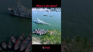 Where is the place?😎 Plz tell me at comment. #shortsvideo #seaviews #naturelovers #droneshots