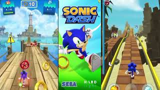 Sonic Dash - Sonic Forces & Angry birds || Green Hill: Corksrew Canyon || Destroy spikes 9