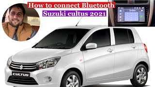 How to connect Bluetooth to Suzuki cultus VXL 2021 . Very easy way to connect it