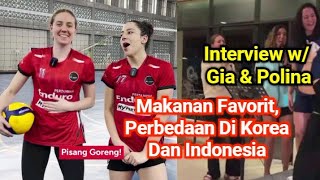 Interview w/ Gia & Polina. Perbedaan Korea dan Indonesia