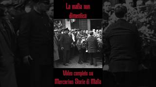 La MAFIA non DIMENTICA #gangster #mafia #america #storia