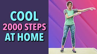 Cool 2000 steps walking workout at home