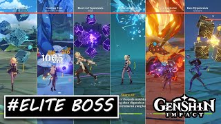 Membantai Semua Elite Boss (Bos Element) dengan Solo Party - Genshin Impact 2020 I Gameplay