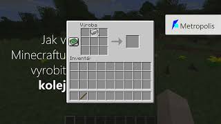 |Minecraft| - Jak vyrobit kolej