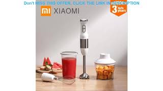 Review 2019 New XIAOMI QCOOKER CD-HB01 hand Blender Electric Kitchen Portable Food Processor mixer