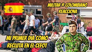 Militar ® Colombiano reacciona  a primer dia EN EL CEFOT españa