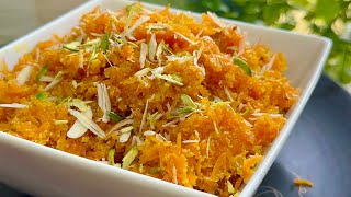 শাহী গাজরের হালুয়া | Gajorer Halua Recipe | Gajar ka halwa | Carrot Halwa Recipe | Dessert Recipe