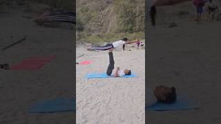 Acro Yoga #viral #challenge #new #trending #trendingshorts #girl  #acrobatics #yoga #acro #dance