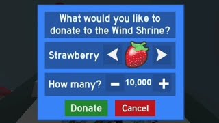 Donating 10000 Strawberries! *(OP Rewards + Galentine's Blessing!)* Bee Swarm Simulator