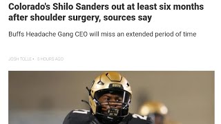 👀SHILO SANDERS OUT FOR 6 MONTHS??? 👀