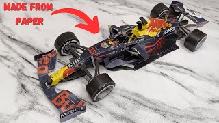 How to make Formula 1 car  RedBull RB16 from paper | Max Verstappen