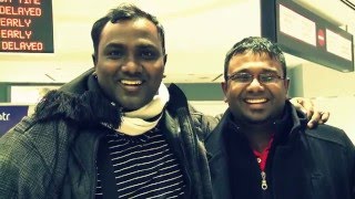 Ps. Joel Thomasraj at Toronto Pearson International Airport.