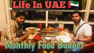 Food Budget | Monthly Food Budget For 1 | Life In UAE | Part 4 |