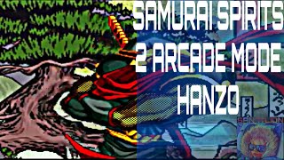 Samurai Spirits 2 Arcade Mode. Hanzo