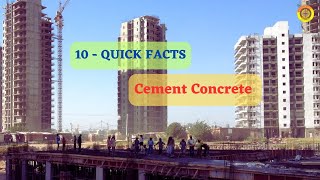 Cement Concrete Fact#concrete #cement #civil engineering facts #vimutti_coe# IS 456 : 2000