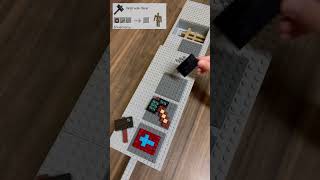 Upgrading Minecraft Diamond Axe BUT Lego! | NEW SMITHING TABLE