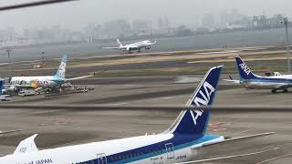 Haneda Airport Landing compilation 〜羽田空港第2ターミナル展望デッキより着陸風景〜