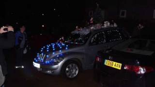 Chrysler PT Cruisers Christmas Light Show by UKCruisers 2009