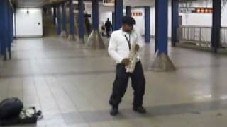 Boogie Buskers: Subway Sax Player