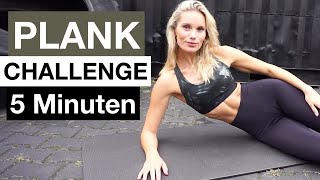 30 Tage Plank Challenge | Starke Körpermitte in 5 Minuten | KAYA RENZ