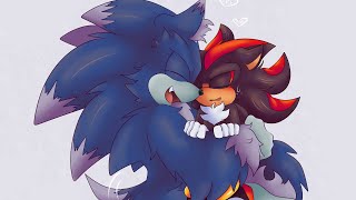 Movie Shadow meets werehog Sonic! | Sonic Comic Dub