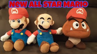 I CUT MARIO'S HAT OFF! Duplicate All Star Mario plush Unboxing