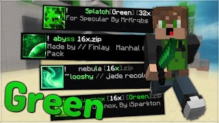 The BEST Green Texture Packs for Hypixel Bedwars (FPS Boost) (1.8.9)