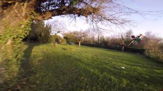 Garden FPV Racing Session