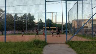 Rique Lopes#jogando uma pelada na pracinha da cascatinha