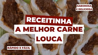 A Melhor carne louca que voce já comeu aprenda a fazer