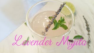 How to make  Virgin Lavender Mojito