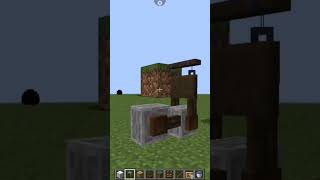 Motorcycle for single in Minecraft #shorts