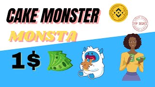 MONSTA Token predicción 1 dólar 2022 - Cake Monster Análisis de la plataforma