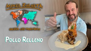 Pollo relleno!!!! Con todos sus acompañamientos, te vas a lucir.