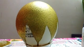 How to make balloon glitter or confetti bowl