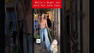 Malla's Nightout with His CuteCoCo #viral #ottbuzz #bollywood #malla #malaikaarora #malaikaarorakhan