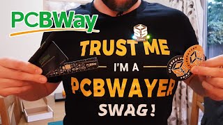 PCBWay 5th Anniversary Free SWAG Bag of Goodies