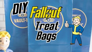 DIY Fallout Treat Bags For Your Next Fallout Party