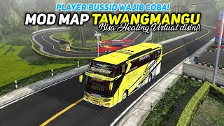 Map Tawangmangu di BUSSID Rill Coyy! Review Mod Map Tawangmangu Versi BUSSID