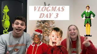 VLOGMAS DAY 3 | Guessing Lines From Christmas Movies CHALLENGE!