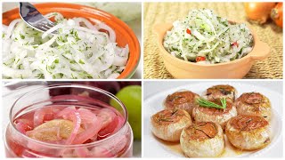 МАРИНОВАННЫЙ ЛУК - 4 закуски, которые добавят новые вкусы на ваш стол. Рецепты от Всегда Вкусно!