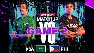 PHILIPPINES VS. SAUDI ARABIA GAME 2 | IESF2023 UPPER BRACKET FINALS #gaming #mlbb #iesf2023