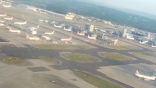 Takeoff from London Gatwick Airport