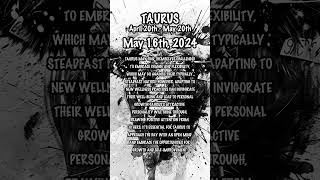 May 16th, 2024 #TaurusHoroscope #dailyhoroscope  #dailyastrologyhoroscope #zodiac  #zodiacuniverse